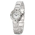 Yves Camani Damenuhr Silver Green Topaz L-31051RD-GT