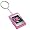 Sweex MM004PV4  1.5 inch Digital Photo Key Chain &ndash; Pink