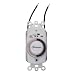 Westek TMMW20 Hardwire Indoor Self-Learning Wall Switch Timer, White