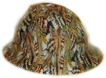 TNTLiDZ Confederate Camo Custom Fiberglass Full Brim Hard Hat