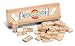 JeuJura - Jouet en bois - Petits Dominos En Bois- Coffret Serigraphie