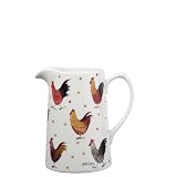 Alex Clark - Pichet "coq" en porcelaine - Coffret cadeau - 0,85 L (Import Grande Bretagne)