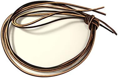 Laces - 2 Pair Genuine Leather Work Boot Laces by Macphersons Leather