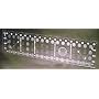 Creative Grids Quilting Ruler 4 1/2 Inch X 18 1/2 Inch CGR418