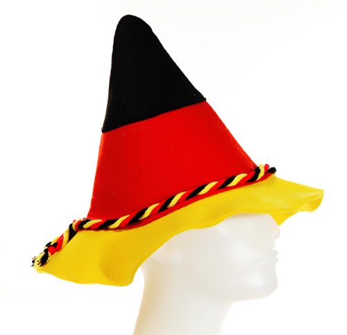 4 x Seppelhut Deutschland – 30 cm Filzhut – Fanartikel WM EM