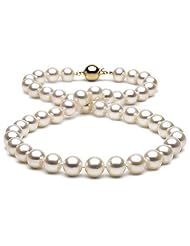Freshwater Pearl Necklace: 9 - 10mm, 18" AAA