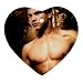 Heart Ornament (2-Sided) of Twilight Jacob Black
