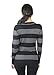 Alfa Global Women's Long Sleeve V-Neck Striped Ultra Soft Knit Sweater Top