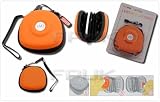 Computer : ORANGE SONY PSP UMD DISC & MEMORY CARD HOLDER CARRY CASE BAG HOLDER