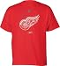Detroit Red Wings Red Primary Logo T-Shirt