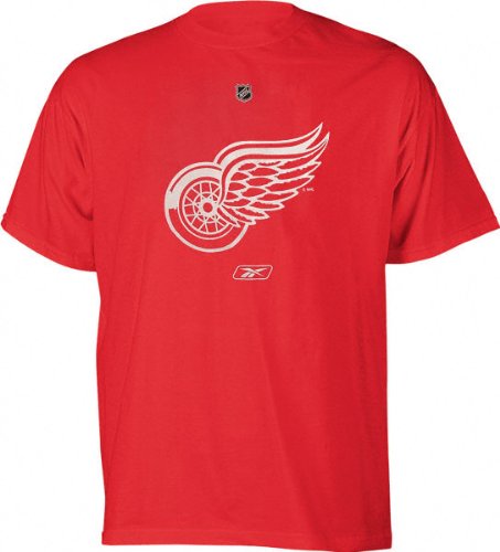 Detroit Red Wings Red Primary Logo T-Shirt