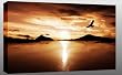 LARGE SEASCAPE CANVAS ART PRINT WALL ARTWORK SEA PICTURE 34 x 20 INCHES FRAMED AND READY TO HANG