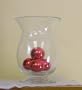 Glass Hurricane Jar Candle Holder and Table Centerpiece