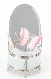 Image of Juliana Butterfly and Oval Round Mirror Box