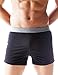 David Archy 2 Pack Men's Comfy Modal-Cotton Boxer Shorts