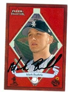 Mark Buehrle Autographed/Hand Signed Baseball Card (Chicago White Sox) 2002 Fleer Tradition #498