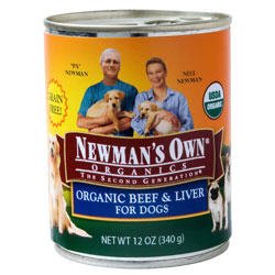 Newman's Own Organics Beef & Liver Canned Dog Food