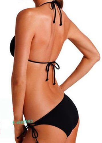 ORANGE Swimwear sexy Bikini Swimwear Swimsuit +pad-- FOR Lady women
