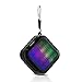 [Waterproof Outdoor Bluetooth Speaker ] GRDE® Portable Bluetooth 4.0 Speaker , APP Remote Control , Colorful LED Lights , Support TF , FM , Hands-free Making Call , Black