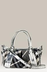 Burberry Check Print Shoulder Bag