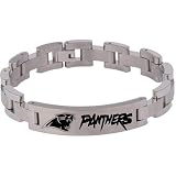 Team Titanium Carolina Panthers 8mm Titanium ID Bracelet
