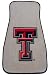 Texas Tech Red Raiders Set of 2 Car Floormats (Automats) - NCAA College image 2
