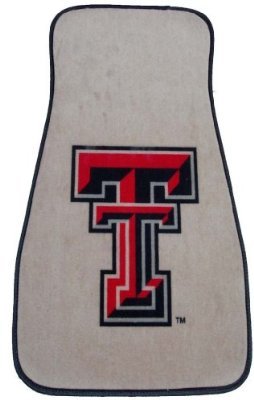 Texas Tech Red Raiders Set of 2 Car Floormats (Automats) - NCAA College