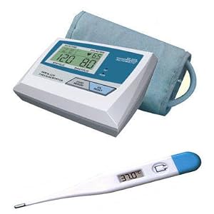 EastShore Digital Upperarm Blood Pressure Monitor, WITH BONUS THERMOMETER