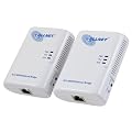 Allnet 200 Mbit Powerline Ethernet Bridge Bundle (Netzwerk aus der Steckdose)