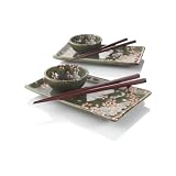 Teavana Green Cherry Blossom Sushi Set