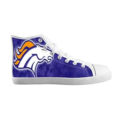 ... com: Fashion High top Kid's Canvas Shoes Denver Broncos for Boy: Shoes