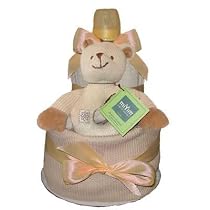 Tumbleweed Babies 0108302 Organic Bear 2 Tier Diaper Cake