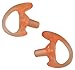2 Pack TAPaulk Beige Right Medium Semi Custom Flexible Open Ear Insert EarMold (Ear Mold) S-04-RM-BGE