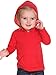 Kavio! Infants Jersey RawEdge High Low Long Sleeve Hoodie w.Pouch