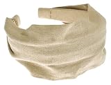 L. Erickson USA Scarf Headband - Linen Natural