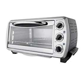 Euro-Pro TO161A Countertop 6-Slice Toaster Oven