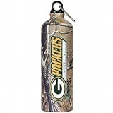 NFL Green Bay Packers 32-Ounce Open Field Aluminum Water Bottle