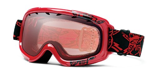 SMITH Kinder Skibrille Gambler Graphic PMT, Red Shields, VLT 35% Ignitor Mirror, 300100028 Preisvergleich