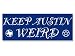 Keep Austin Weird (Texas) Bumper Sticker