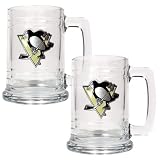 Pittsburgh Penguins Set of 2 Beer Mugs