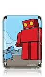 GelaSkins -Red Robot Leaving the City for iPod Nano 3rd Gen