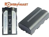 PowerSmart 1850mAh Camcorder Battery replacement for HITACHI VM, VM-E, VM-H Series / VL-H575 / VM-SP1A / VNM-E635A. Compatible with VM-N520, VM-NP500, VM-NP500H.