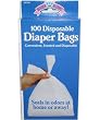 100 Disposable Diaper Bags