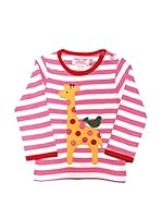 Toby Tiger Camiseta Manga Larga Lsapgira (Rosa)