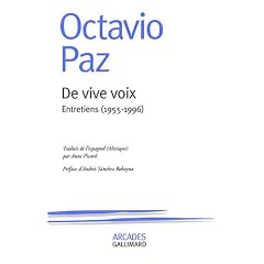 De vive voix : Entretiens (1955-1996)