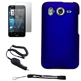 Blue Smooth Design Cover / 2 Piece Snap On Crystal Protective Hard Case for ....