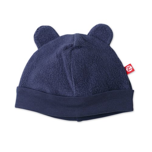 Zutano Infant Unisex-Baby Fleece Hat, Navy, 18 Months