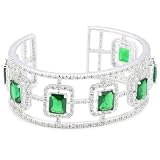 Cubic Zirconia by Kenneth Jay Lane Emerald Sha
