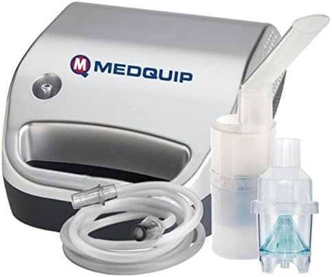 Compact Compressor Nebulizer with Reusable JetNeb and Disposable Neb Kit and 5 Filters.
