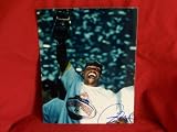 Isaac Bruce Autographed Super Bowl XXXIV 8x10 Photo, St. Louis Rams, Proof Photo of Isaac Signing for Us.
